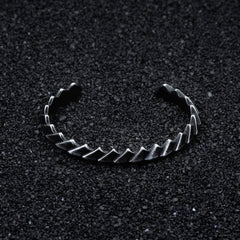 Molten Bracelet - Aged Black